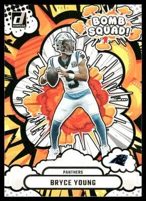 2025 Panini Donruss Bomb Squad Bryce Young #BS-BYG Football - Football Card Single