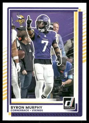 2025 Panini Donruss Byron Murphy #137 Football - Football Card Single