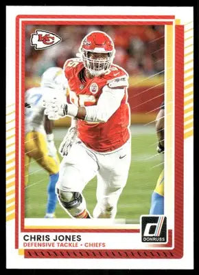 2025 Panini Donruss Chris Jones #106 Football - Football Card Single