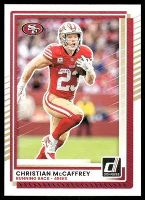 2025 Panini Donruss Christian McCaffrey #161 Football - Football Card Single