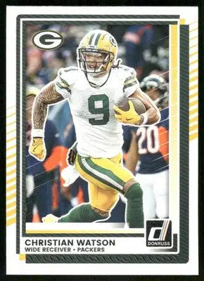 2025 Panini Donruss Christian Watson #234 Football - Football Card Single