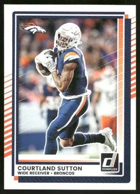 2025 Panini Donruss Courtland Sutton #298 Football - Football Card Single