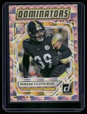 2025 Panini Donruss Dominators Minkah Fitzpatrick #DOM-MFK Football - Football Card Single