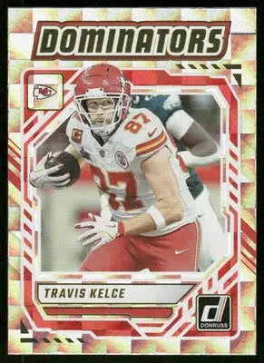 2025 Panini Donruss Dominators Travis Kelce #DOM-TKE Football - Football Card Single