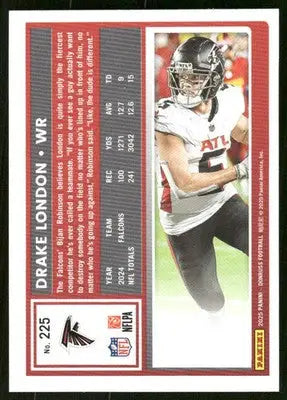 2025 Panini Donruss Drake London #225 Football - Football Card Single