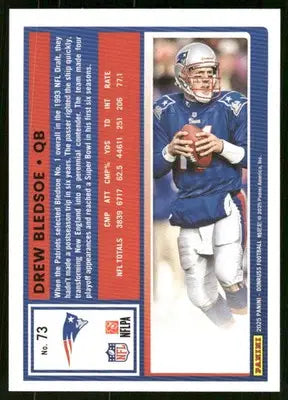 2025 Panini Donruss Drew Bledsoe #73 Football - Football Card Single