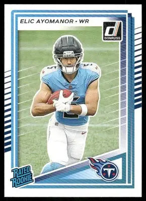 2025 Panini Donruss Elic Ayomanor #339 Football - Football Card Single