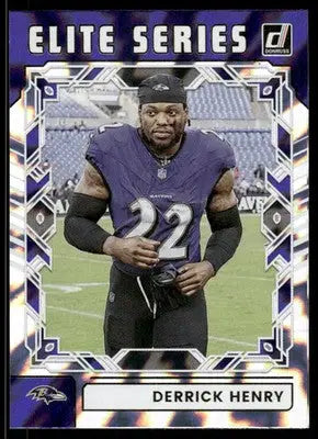 2025 Panini Donruss Elite Series Derrick Henry #TES-DHE Football - Football Card Single