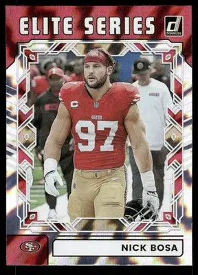2025 Panini Donruss Elite Series Nick Bosa #TES-NBO Football - Football Card Single