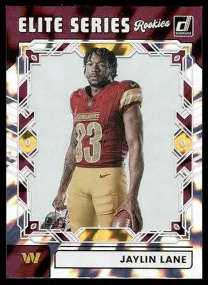 2025 Panini Donruss Elite Series Rookies Jaylin Lane #ESR-JLE Football - Football Card Single
