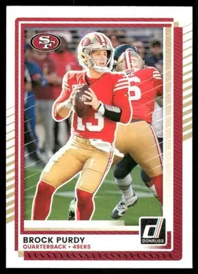 2025 Panini Donruss Football Brock Purdy #46 Football - Football Card Single