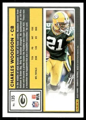 2025 Panini Donruss Football Charles Woodson #135 Football - Football Card Single