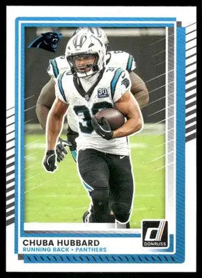 2025 Panini Donruss Football Chuba Hubbard #79 Football - Football Card Single