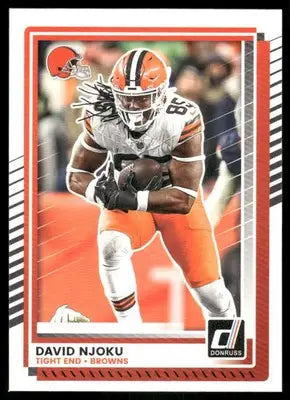 2025 Panini Donruss Football David Njoku #98 Football - Football Card Single
