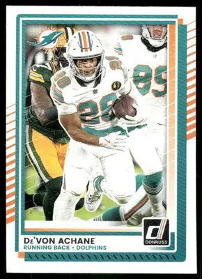 2025 Panini Donruss Football De’Von Achane #110 Football - Football Card Single