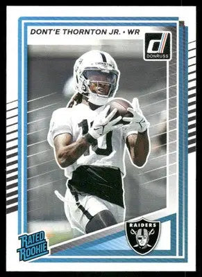 2025 Panini Donruss Football Dont’e Thornton Jr. #349 Football - Football Card Single