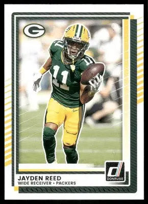 2025 Panini Donruss Football Jayden Reed #49 Football - Football Card Single