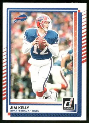 2025 Panini Donruss Football Jim Kelly #44 Football - Football Card Single