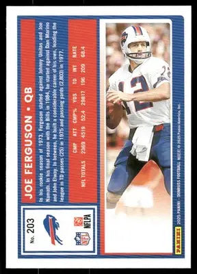 2025 Panini Donruss Football Joe Ferguson #203 Football - Football Card Single
