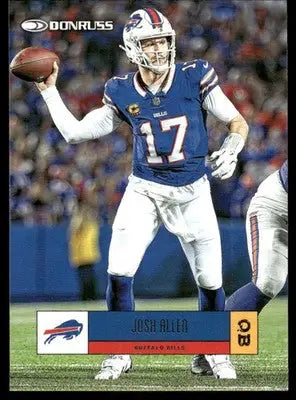 2025 Panini Donruss Football Josh Allen #RO5-JSA Football - Football Card Single