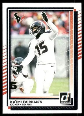 2025 Panini Donruss Football Ka’imi Fairbairn #251 Football - Football Card Single