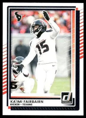 2025 Panini Donruss Football Ka’imi Fairbairn #251 Football - Football Card Single