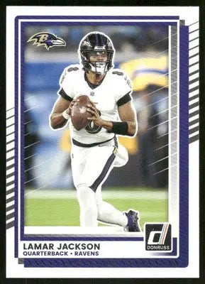 2025 Panini Donruss Football Lamar Jackson #102 Football - Football Card Single