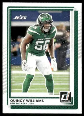 2025 Panini Donruss Football Quincy Williams #157 Football - Football Card Single