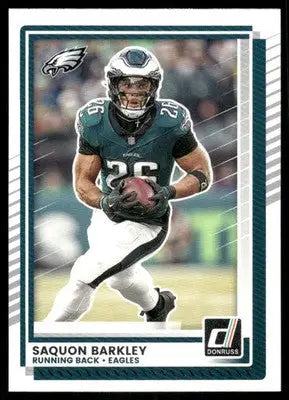 2025 Panini Donruss Football Saquon Barkley #20 Football - Football Card Single