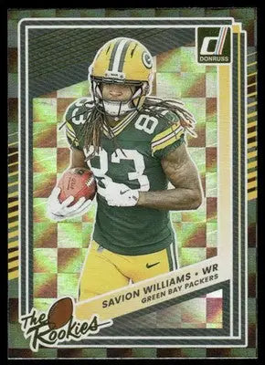 2025 Panini Donruss Football The Rookies Savion Williams #36 Football - Football Card Single