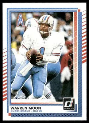 2025 Panini Donruss Football Warren Moon #186 Football - Football Card Single