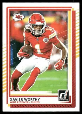 2025 Panini Donruss Football Xavier Worthy #170 Football - Football Card Single