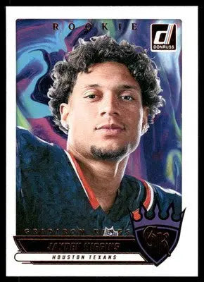 2025 Panini Donruss Gridiron Kings Jayden Higgins #RGK-JHS Football - Football Card Single
