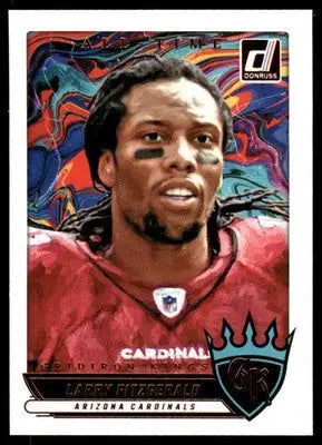 2025 Panini Donruss Gridiron Kings Larry Fitzgerald #ATGK-LFD Football - Football Card Single