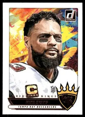 2025 Panini Donruss Gridiron Kings Mike Evans #GK-MES Football - Football Card Single