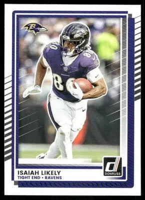 2025 Panini Donruss Isaiah Likely #133 Football - Football Card Single
