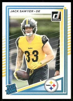 2025 Panini Donruss Jack Sawyer #390 Football - Football Card Single