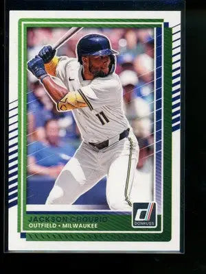 2025 Panini Donruss Jackson Chourio #99 Baseball - Baseball Card Single