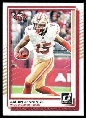 2025 Panini Donruss Jauan Jennings #291 Football - Football Card Single