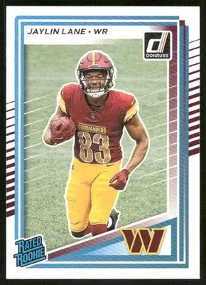 2025 Panini Donruss Jaylin Lane #335 Football - Football Card Single