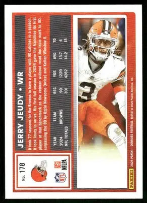 2025 Panini Donruss Jerry Jeudy #178 Football - Football Card Single