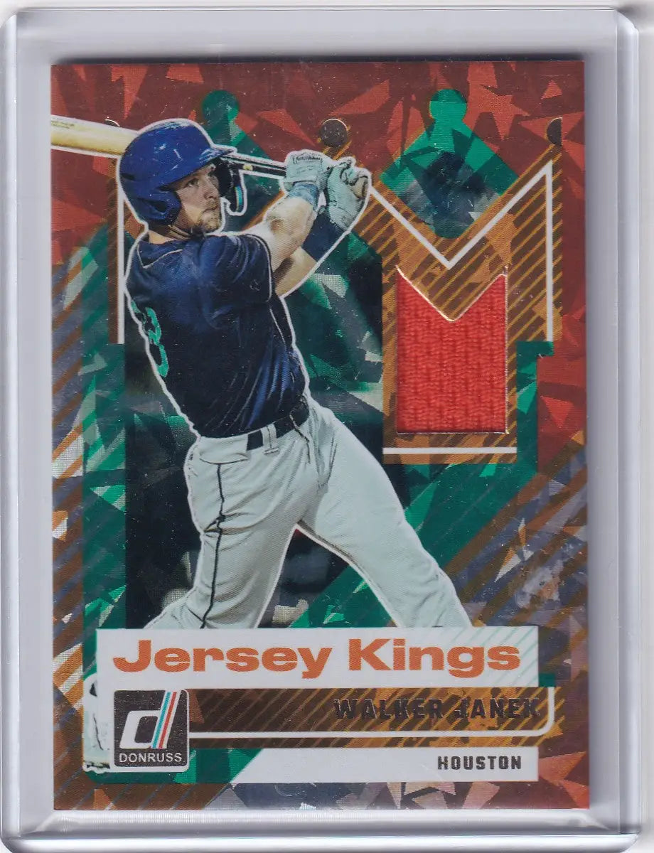 2025 Panini Donruss Jersey Kings #JK-WJ Walker Janek - Astros - Baseball Card Single