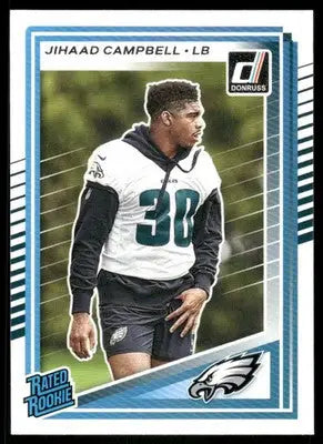 2025 Panini Donruss Jihaad Campbell #343 Football - Football Card Single
