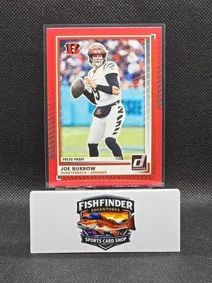 2025 Panini Donruss - Joe Burrow #214 Press Proof Red - Football Card Single
