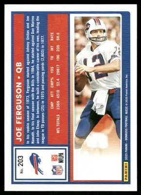 2025 Panini Donruss Joe Ferguson #203 Football - Football Card Single