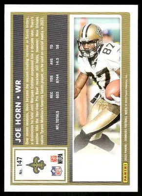 2025 Panini Donruss Joe Horn #147 Green Press Proof Football - Football Card Single