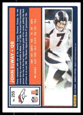 2025 Panini Donruss John Elway #255 Football - Football Card Single