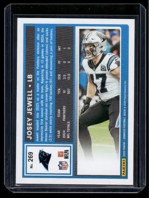 2025 Panini Donruss Josey Jewell #269 Press Proof Red Football - Football Card Single