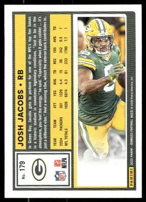 2025 Panini Donruss Josh Jacobs #179 Football - Football Card Single