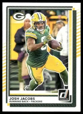 2025 Panini Donruss Josh Jacobs #179 Football - Football Card Single